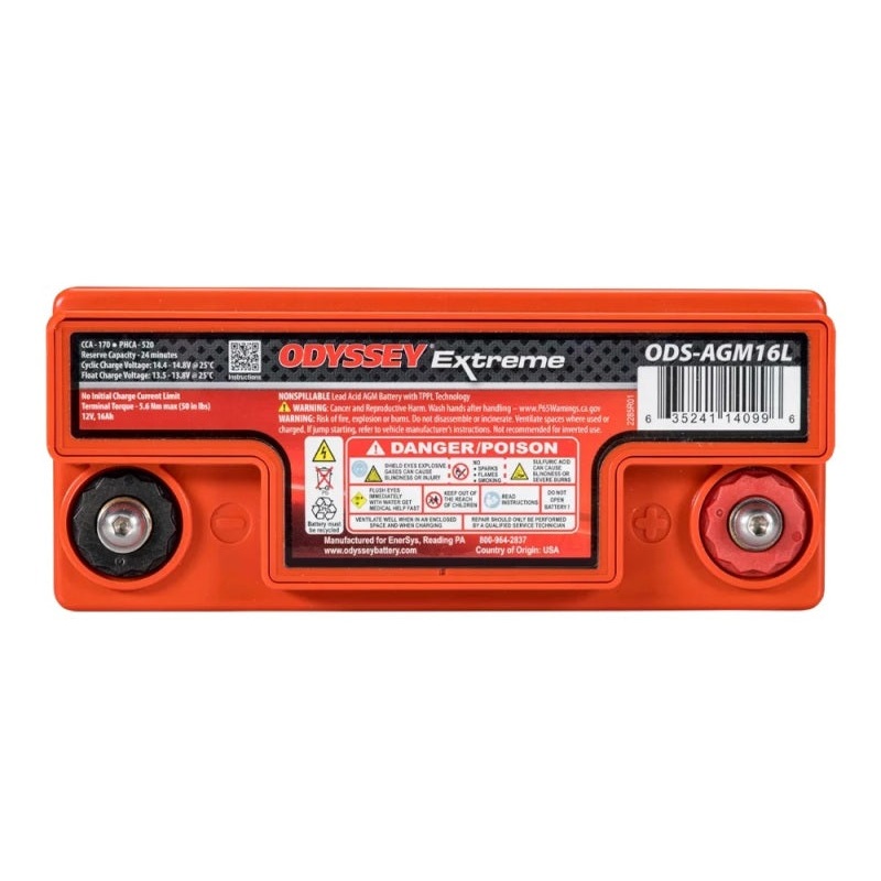 Odyssey Battery Powersport Extreme AGM Battery (PC680)