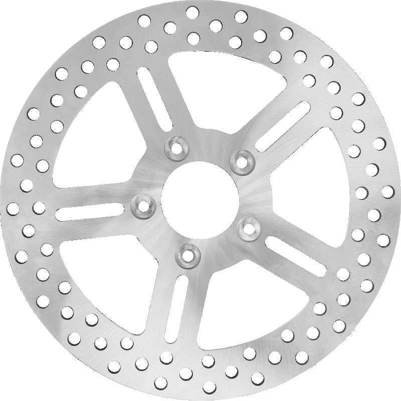 Performance Machine Disc 11.5 x .20 1 Pc Eco 5 Spoke Stainless Steel