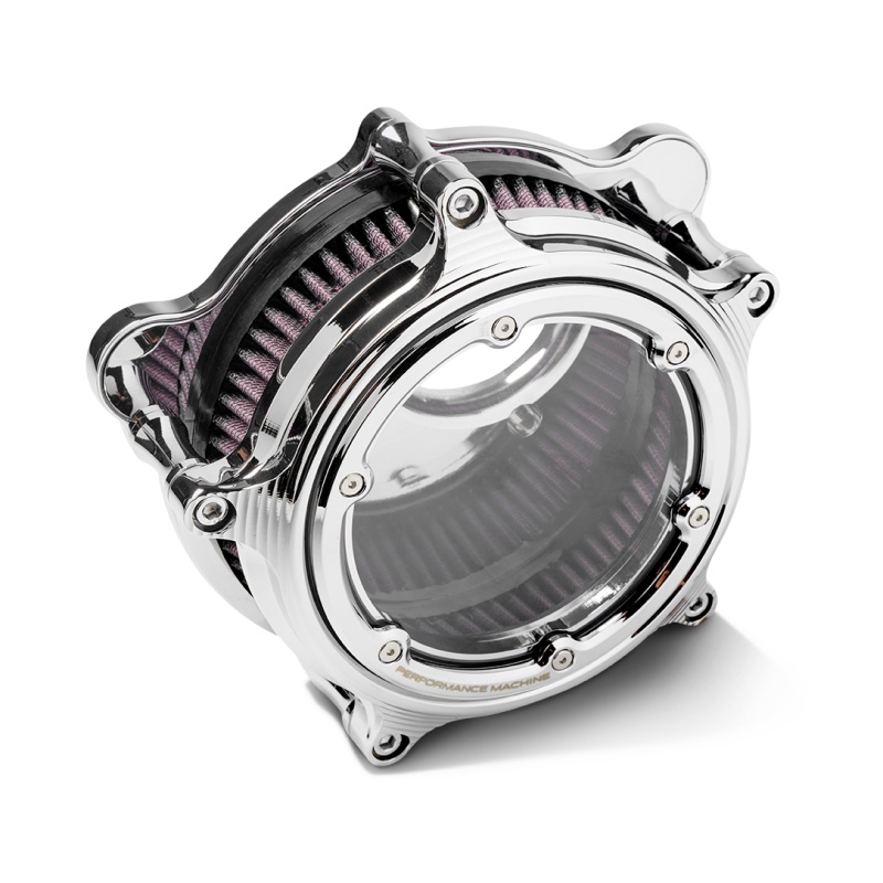 Performance Machine Vision Air Cleaner (W/ Bezel) – Chrome