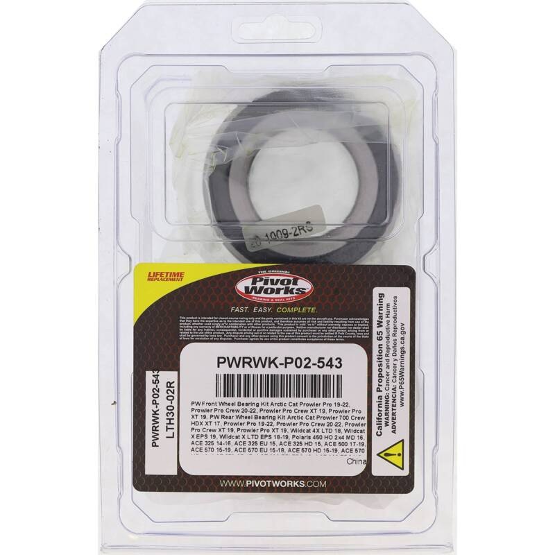 Pivot Works 2015 Polaris Hawkeye 325 2×4 – Rear Wheel Bearing Kit