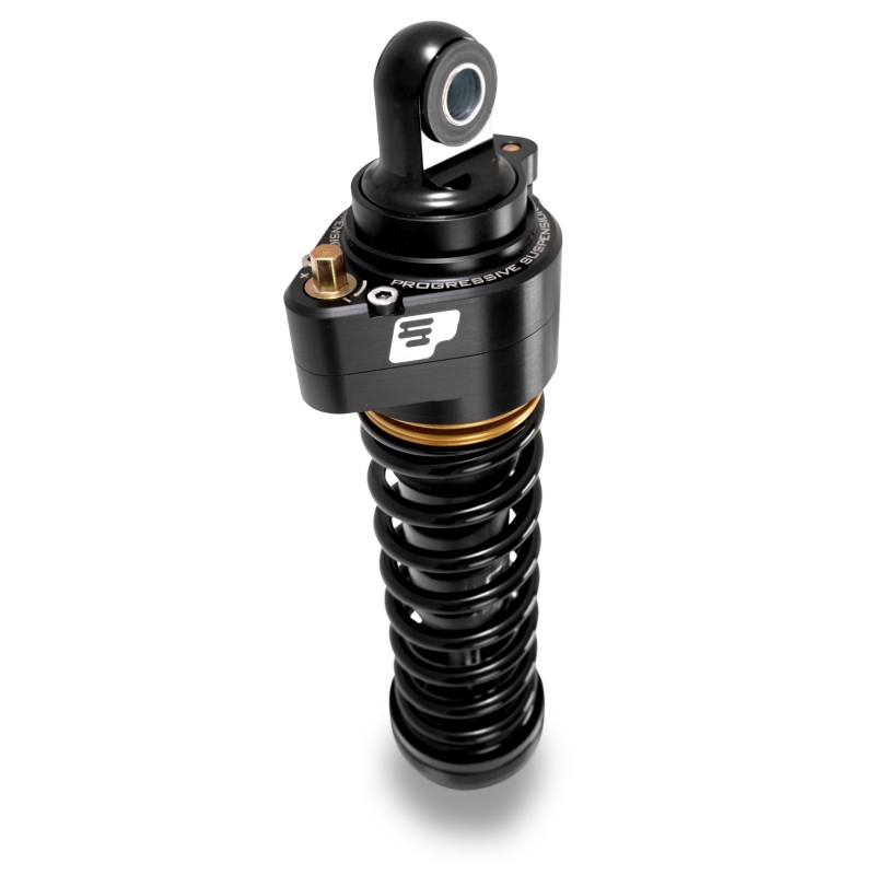 Progressive Harley Ultra Touring-QPS 944 Series Shocks, 13in, 12in Ride Height Super Duty  – Black /