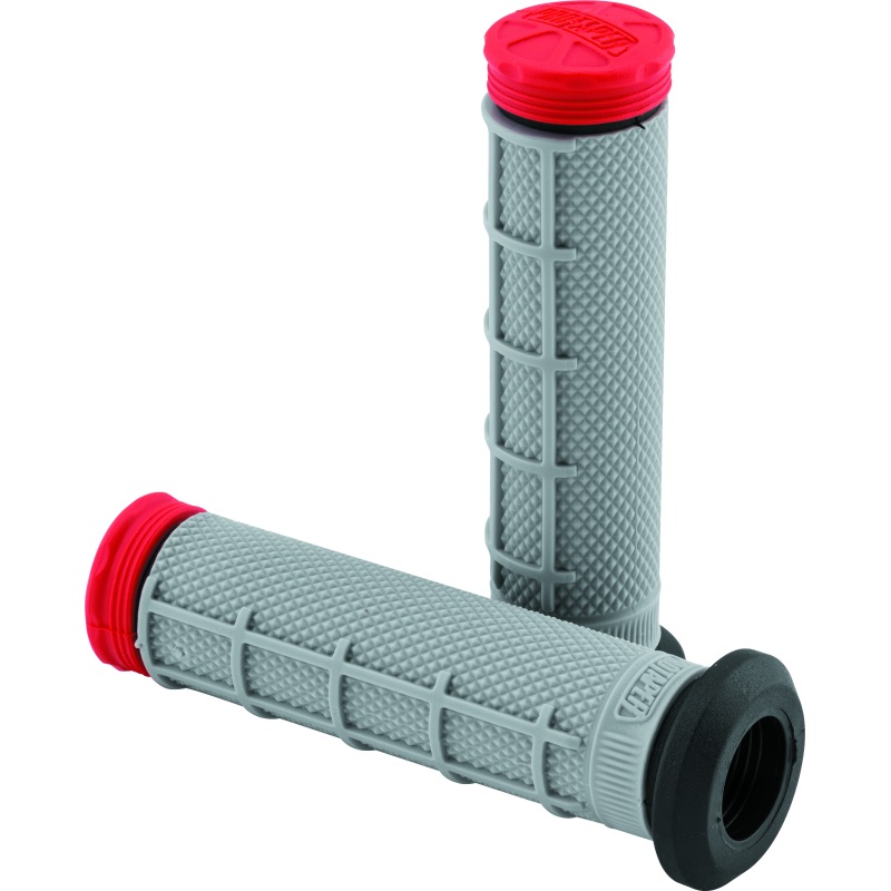 ProTaper Tri Density ATV 1/2 Waffle Grips – Red