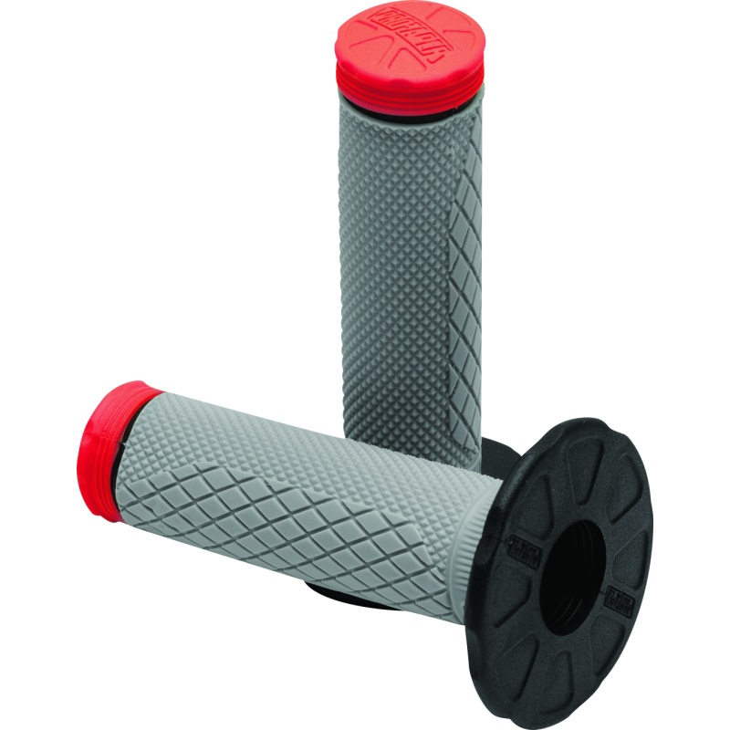ProTaper Tri Density Full Diamond MX Grips – Red
