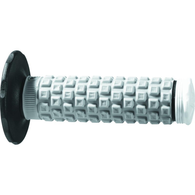 ProTaper Pillow Top Large Flange ATV Grips – Black/Gray/White