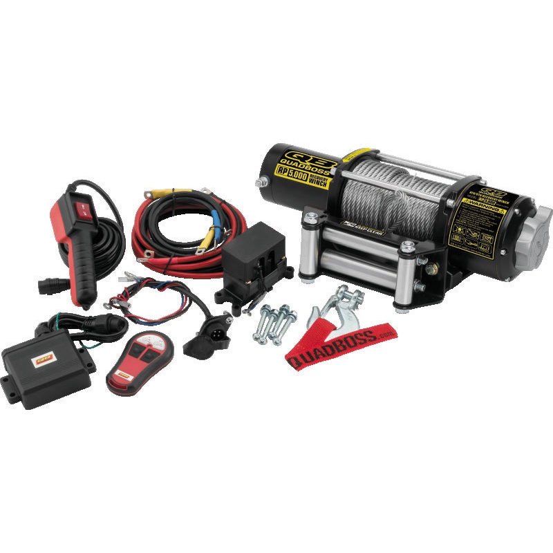 QuadBoss Winch 5000Lb W/ Cable