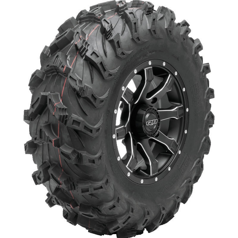 QuadBoss QBT672 Radial Mud Tire – 30x10R14 8Ply