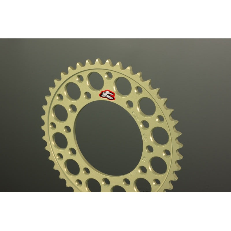 Renthal 00-16 Suzuki GSX-R600/ 750/ 1000/ SV 1000 Rear Sprocket – Hard Anodized 520-48P Teeth