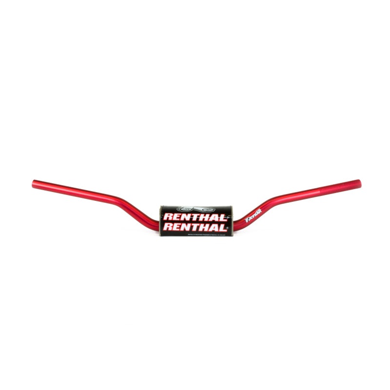 Renthal 04-20 Honda/Kawasaki RC Fatbar – Red