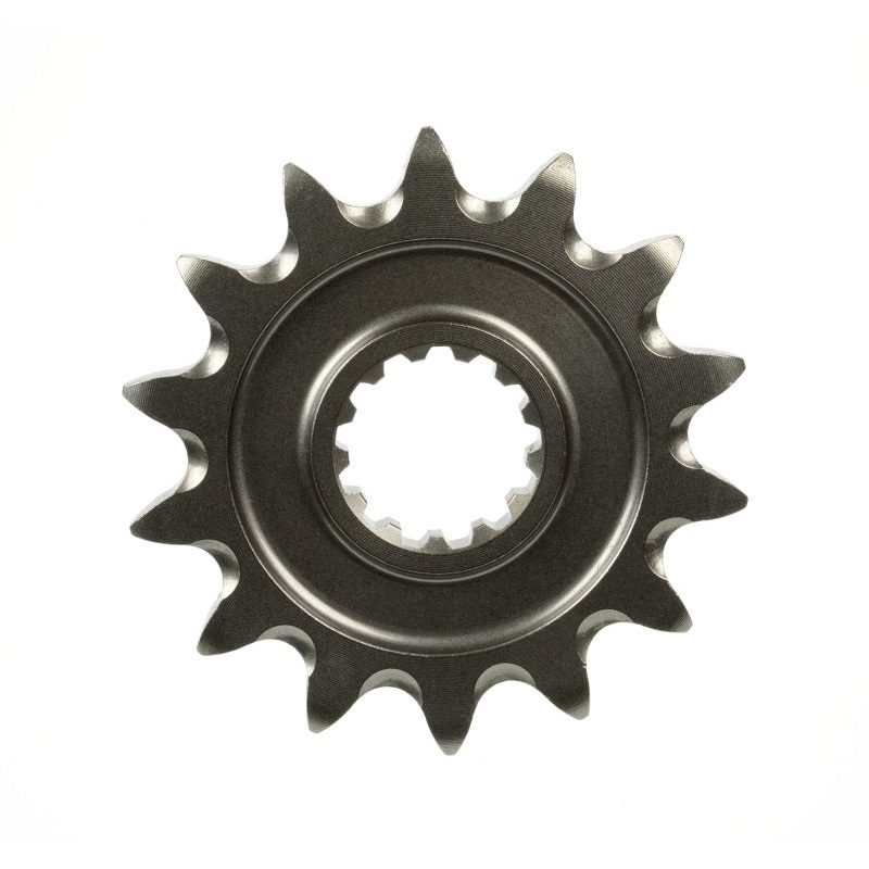 Renthal 98-24 Kawasaki KX 80 / 87-88 KX 100 Front Grooved Sprocket – 420-14P Teeth