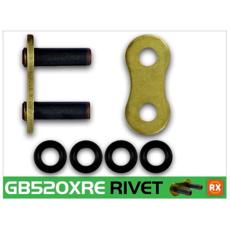 RK Chain 525XRE-RIVET – Natural