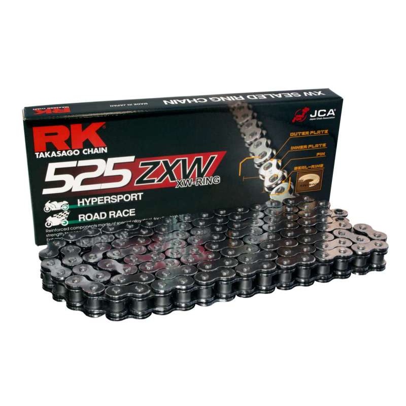 RK Chain BL525ZXW-120L XW-Ring – Black Scale