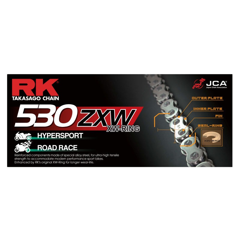 RK Chain CC530ZXW-150L XW-Ring – Chrome