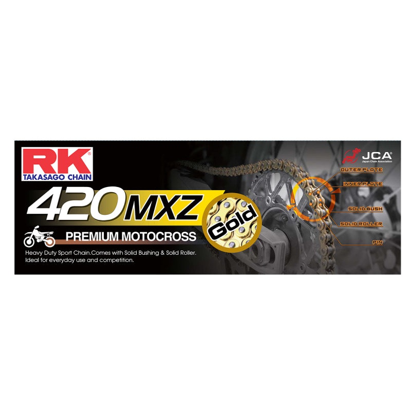 RK Chain GB420MXZ-120 – Gold