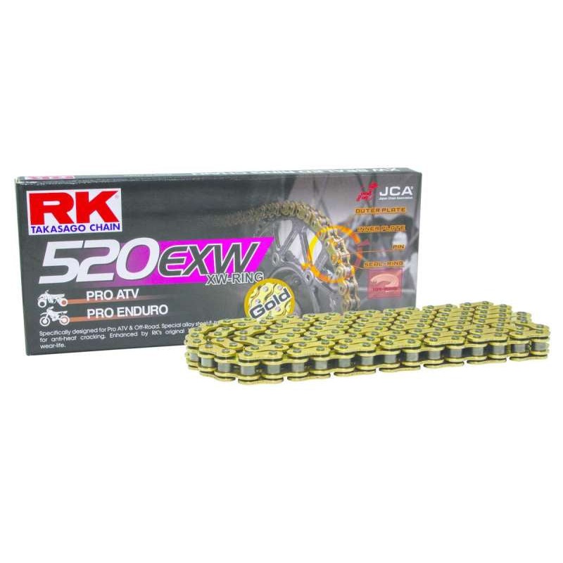 RK Chain GB520EXW-120L XW-Ring – Gold