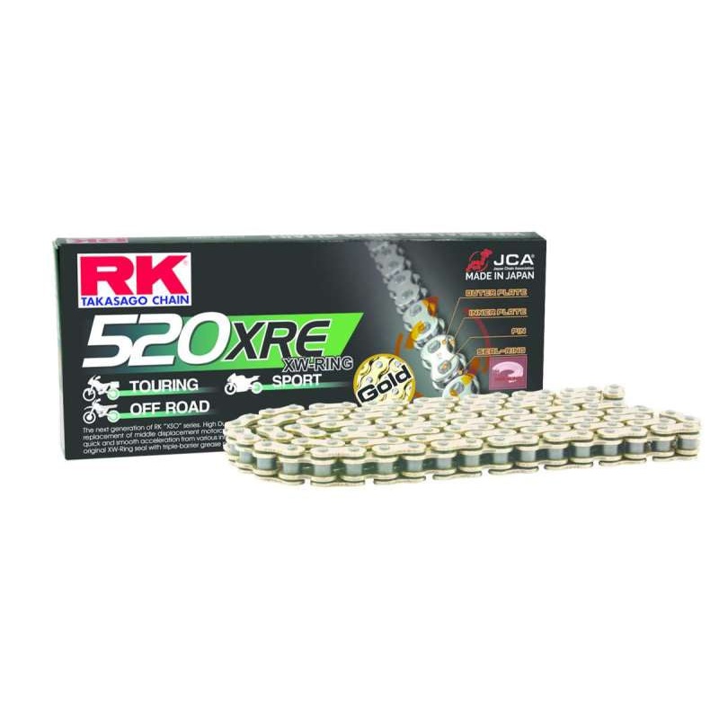 RK Chain GB520XRE-112L XW-Ring – Gold