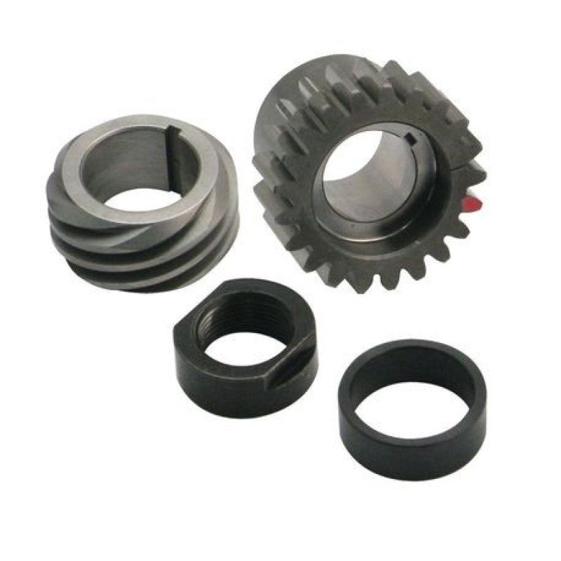 S&S Cycle 1990+ BT Pinion Shaft Conversion Gear Kit – Red