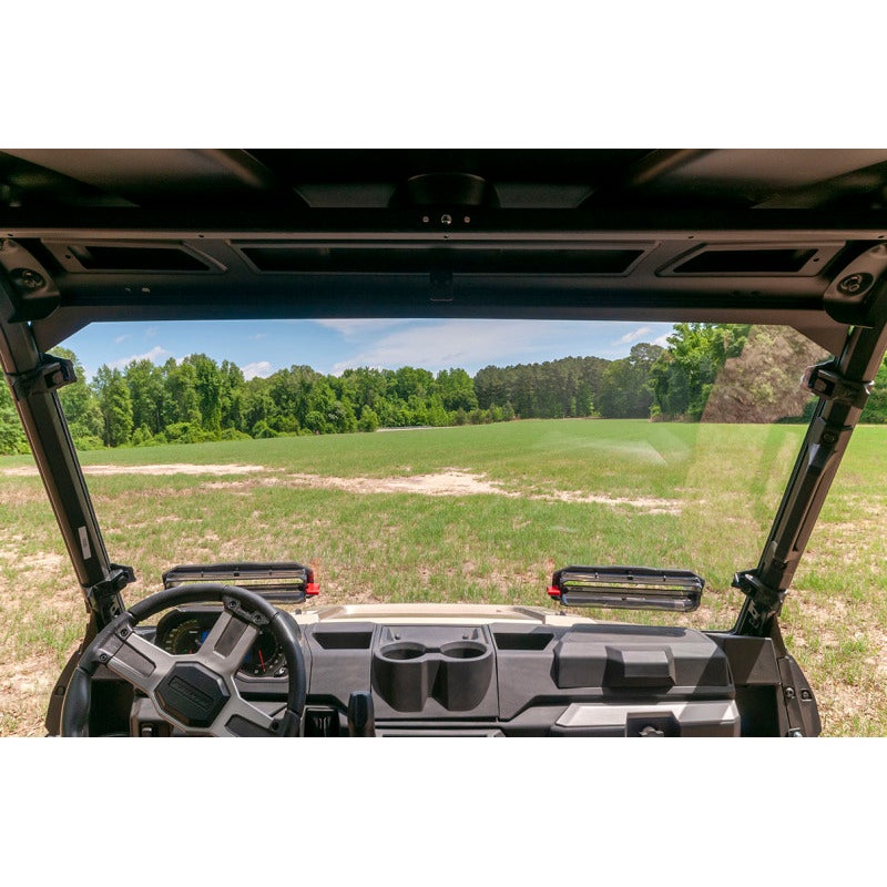 Seizmik 15-23 Polaris Ranger 500/ 570/ EV Mid-Size Pro-fit Tool-Less Windshield Vented HC