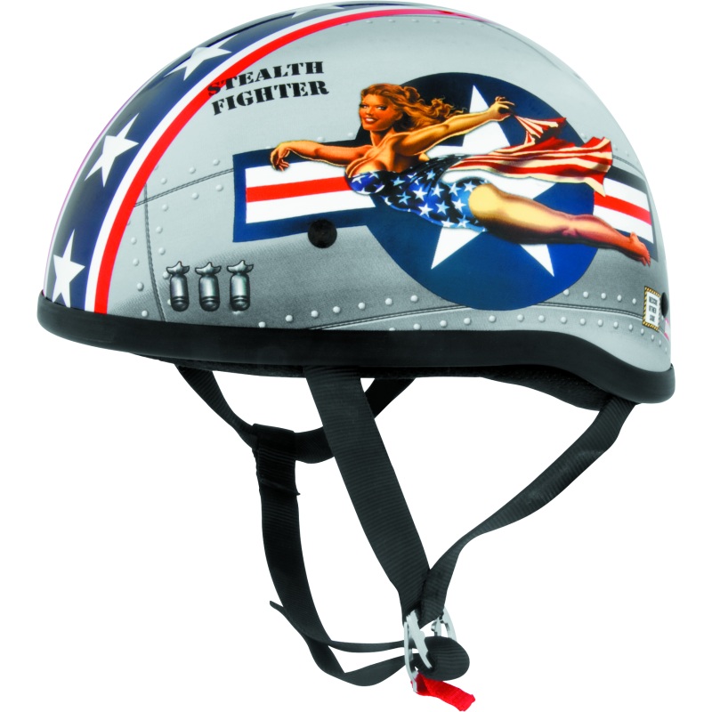 Skid Lids Bomber Pinup Original Helmet – Large