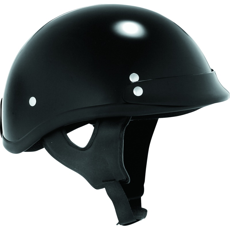Skid Lids Traditional Helmet Black – Medium