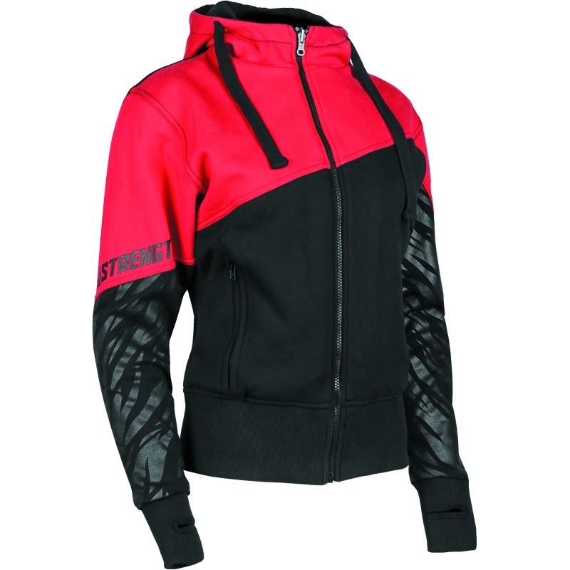 Speed and Strength Cat Outa Hell Hoody Red/Black Womens – 3XL