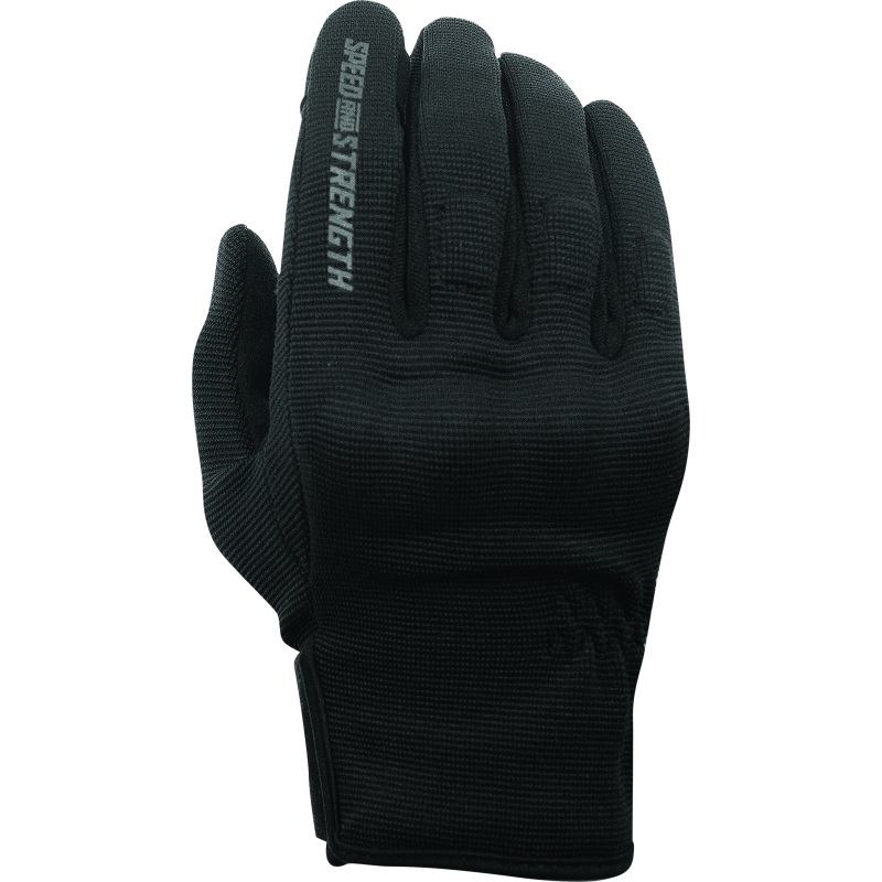 Speed and Strength Speed Society Gloves Black Womens – Small