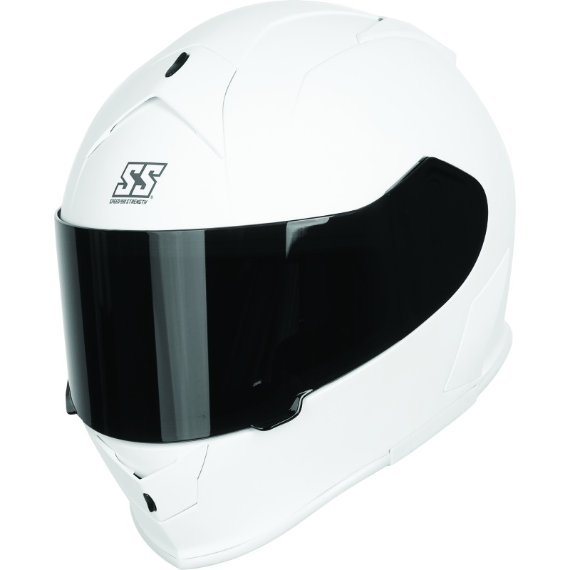 Speed Helmet and Strength SS900 Solid Speed Helmet Matte White – Medium