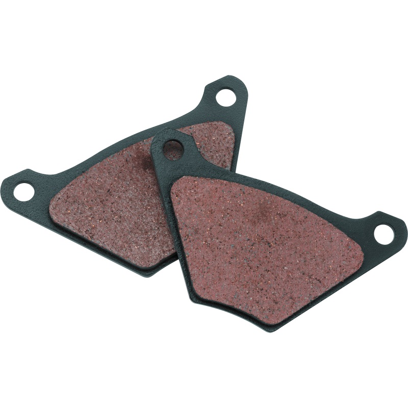 Twin Power 72-80 Banana Caliper Organic Brake Pads Replaces H-D 44135-74 44029-82 44098-77 44032-79