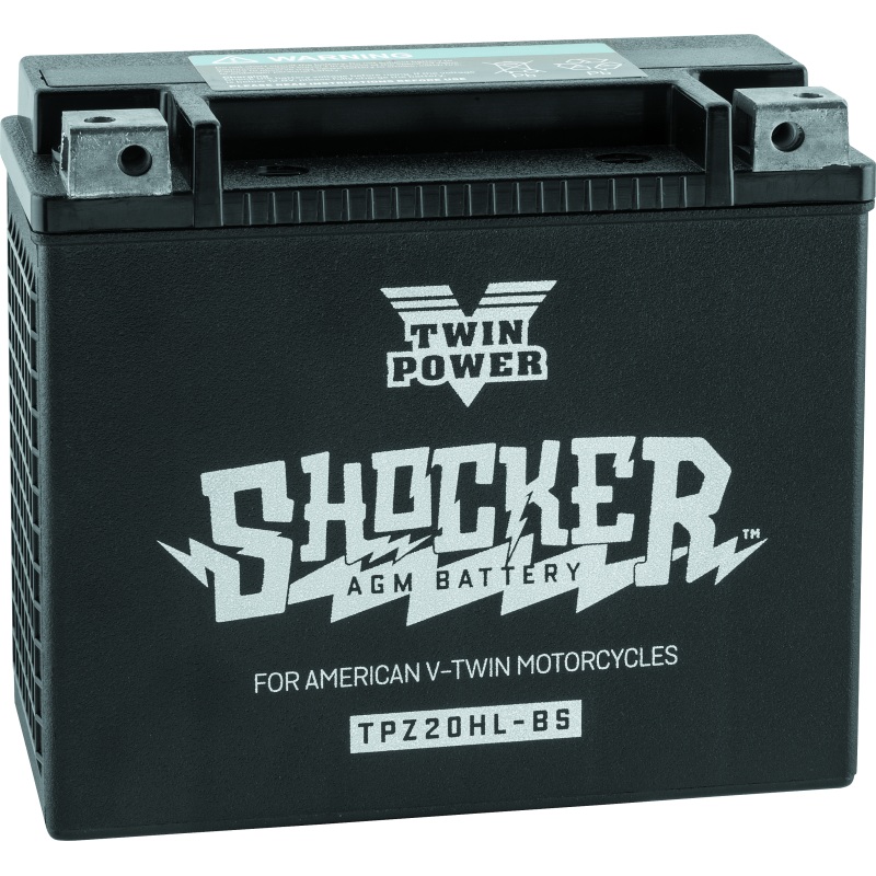 Twin Power YTX-20HL Shocker Battery Replaces H-D 65989-97A 310 CCA