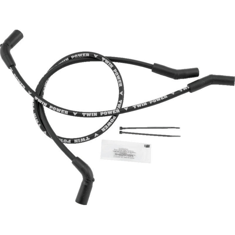 Twin Power 09-16 FLH FLT Black Ignition Wire Set