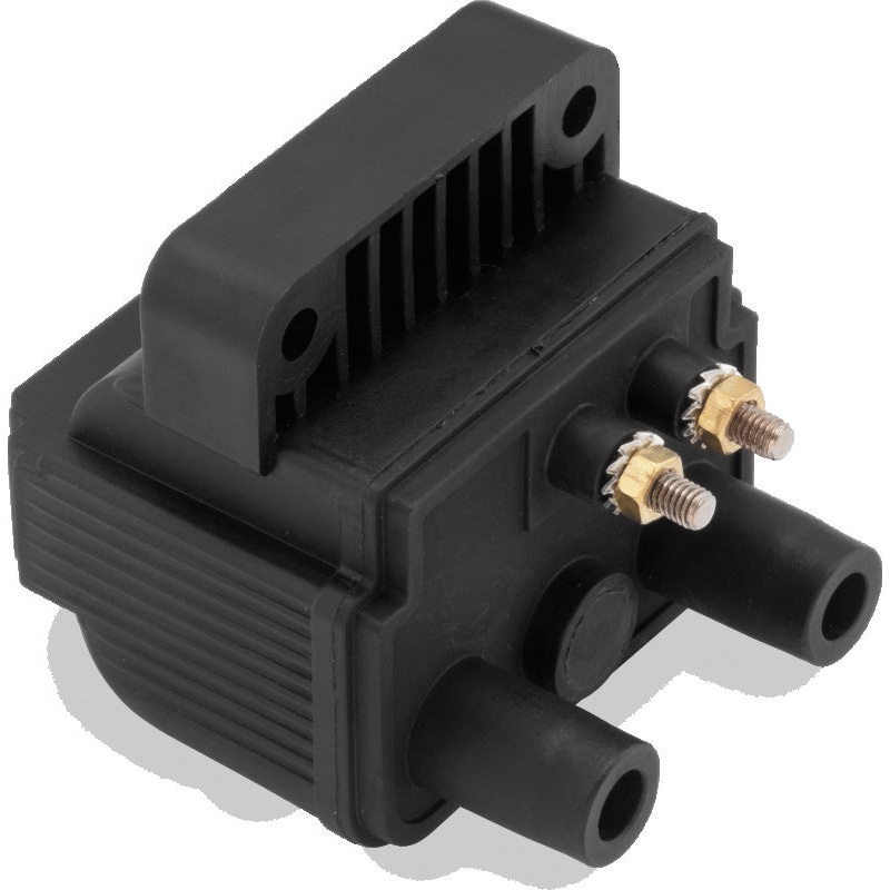 Twin Power 65-79 Big Twin and XL Mini Ignition Coil Black Replaces H-D 31609-65A 5 Ohm