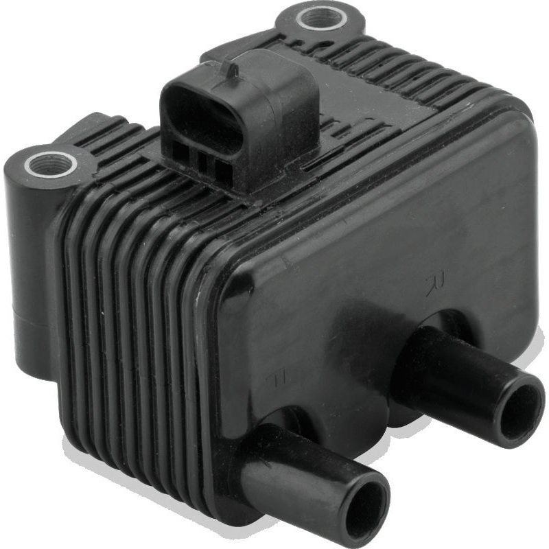 Twin Power 99-01 FLHT Carbureted Ignition Coil Black Replaces H-D 31655-99