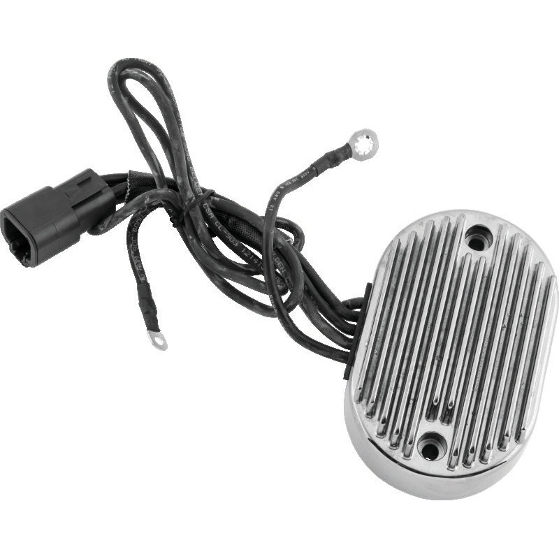 Twin Power 01-06 Softail Voltage Regulator Chrome Replaces H-D 74540-01 38 Amp