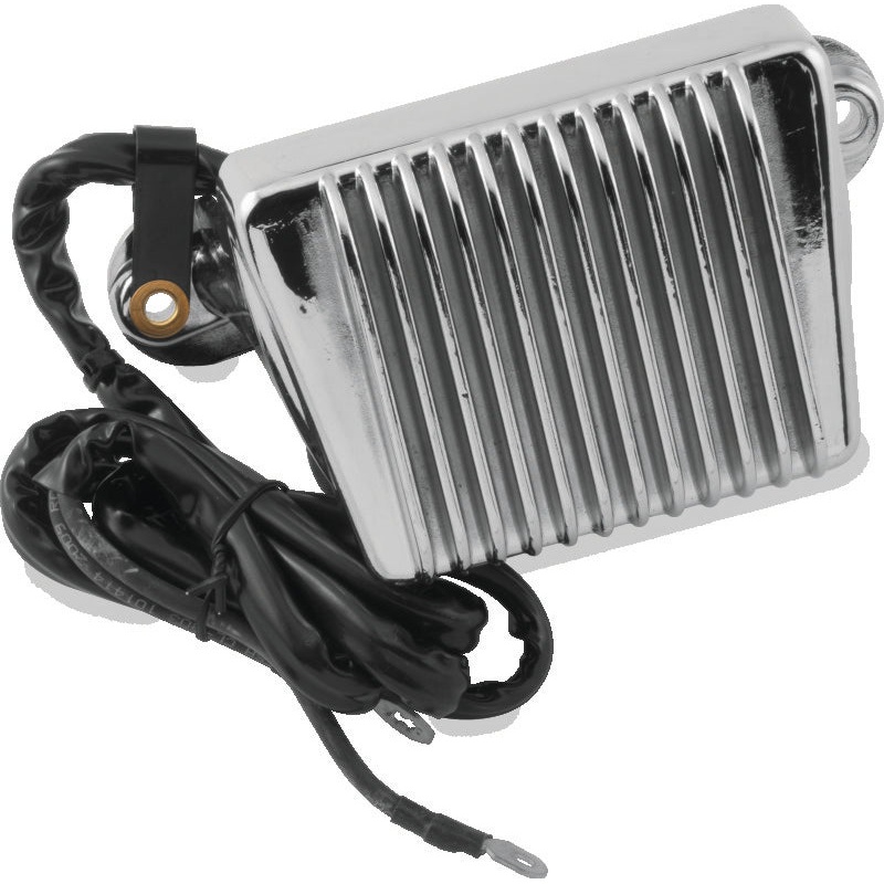 Twin Power 02-03 FLH FLT Voltage Regulator Chrome Replaces H-D 74505-02