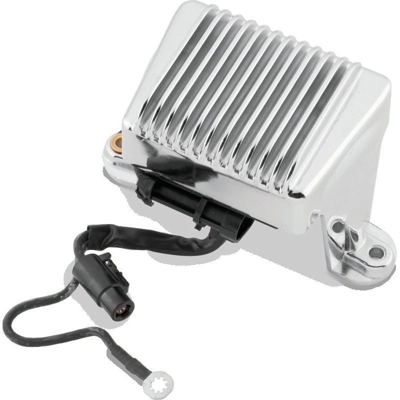 Twin Power 04-05 FLH FLT Voltage Regulator Chrome Replaces H-D 74505-04