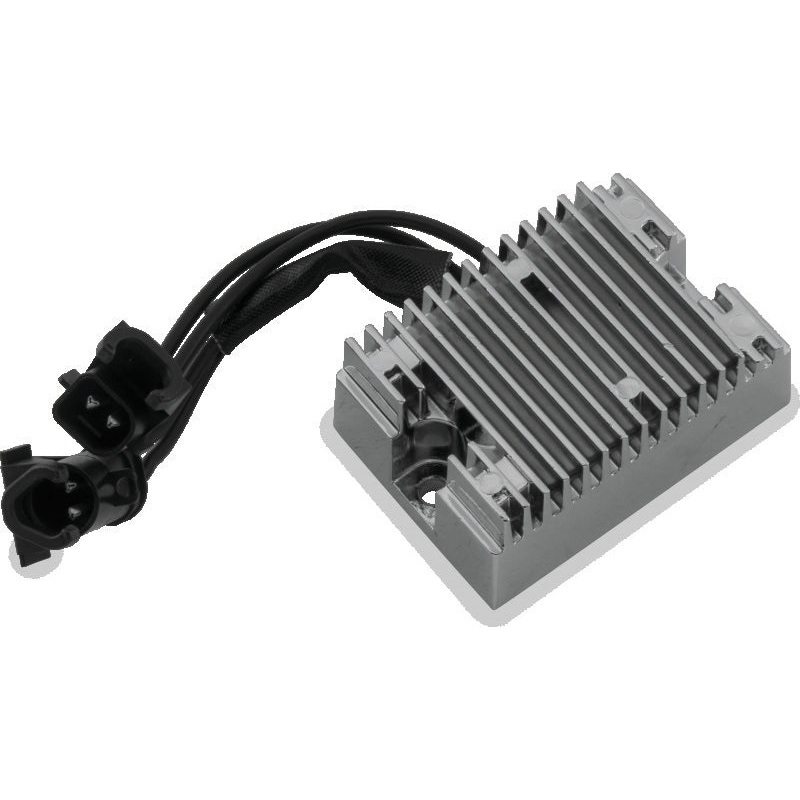Twin Power 07-08 XL Voltage Regulator Chrome Replaces H-D 74546-07A 32 Amp