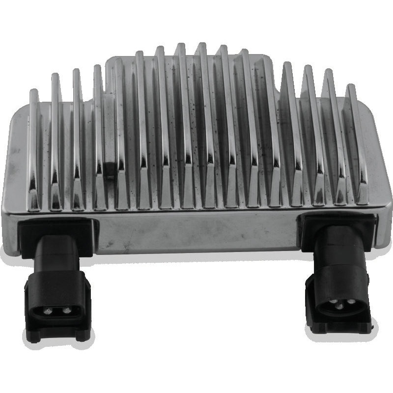 Twin Power 08-17 FXD Chrome Voltage Regulator Replaces H-D 7455-04 74361-08 40 Amp