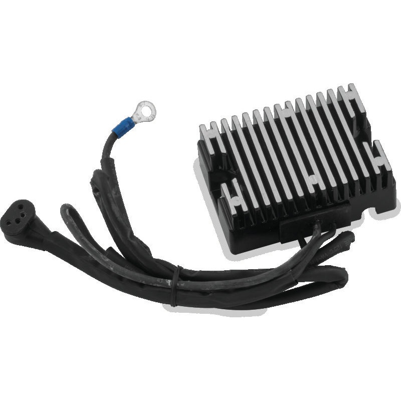Twin Power 70-75 Big Twin Voltage Regulator Black Replaces H-D 74510-70A 15 Amp