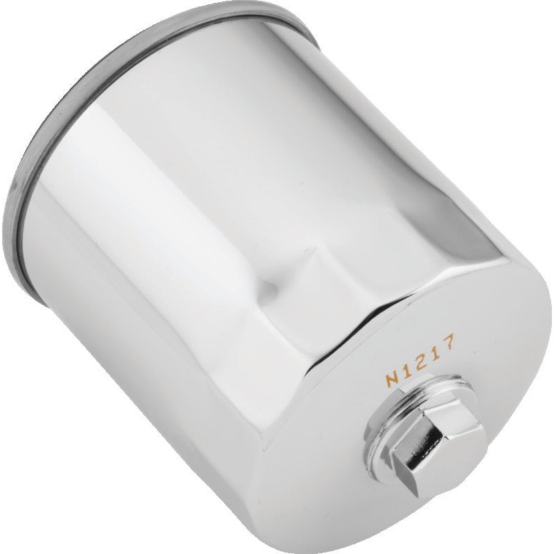 Twin Power 80-98 BT L84-Up XL Power Chr Magnet Oil Filter W/Nut H-D 63796-77A 63805-80A 63806-83