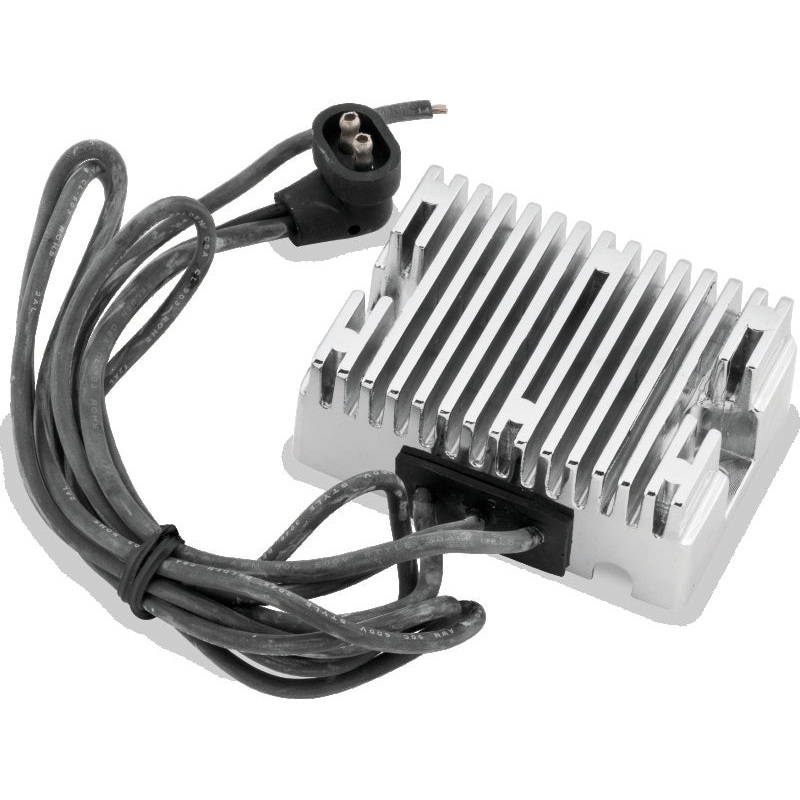 Twin Power 89-99 Big Twin Except Twin Cam Voltage Regulator Chrome Replaces H-D 74519-88 32 Amp