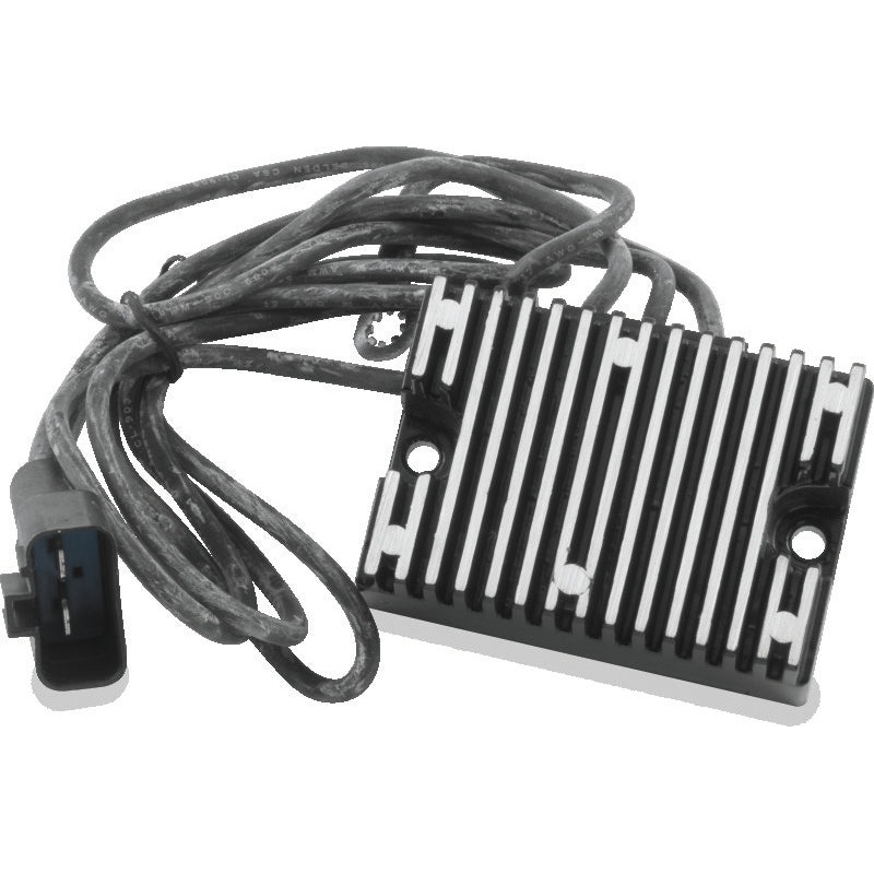 Twin Power 99-03 FXD Voltage Regulator Black Replaces H-D 74518-99A 32 Amp