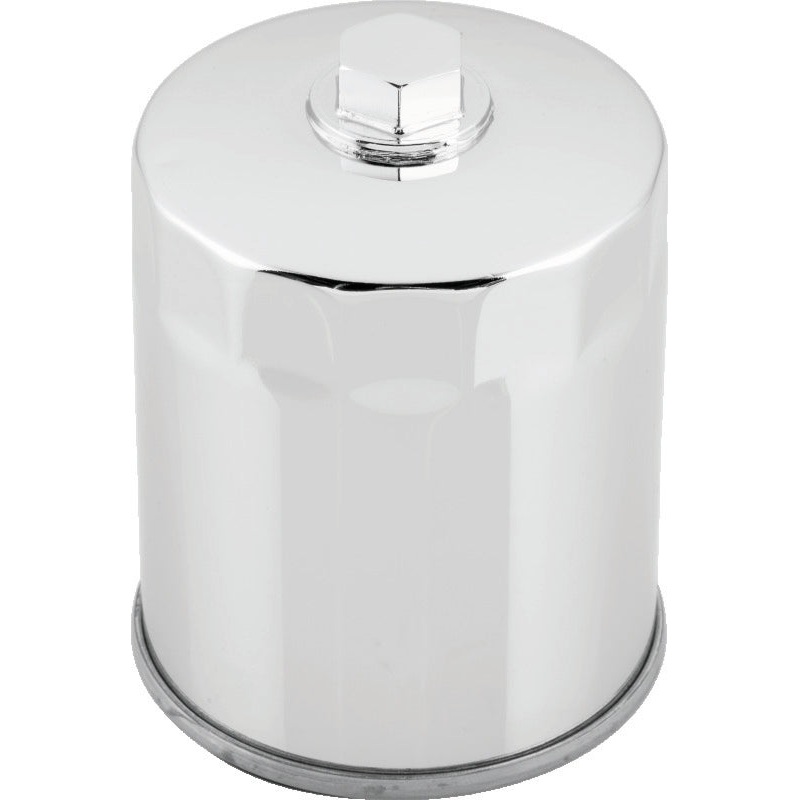 Twin Power Evo Chrome Oil Filter With Nut Replaces H-D 63796-77A 63805-80A 63806-83