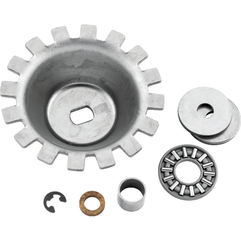 Twin Power L75-E84 4 Speed Clutch Release Bearing Kit Replaces H-D 37312-75 Heavy Duty W/O Pushrod