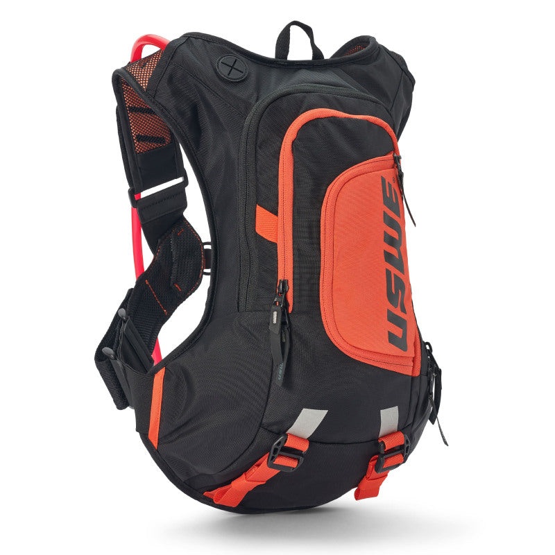 USWE Moto Hydro Hydration Pack 12L – Black/Factory Orange