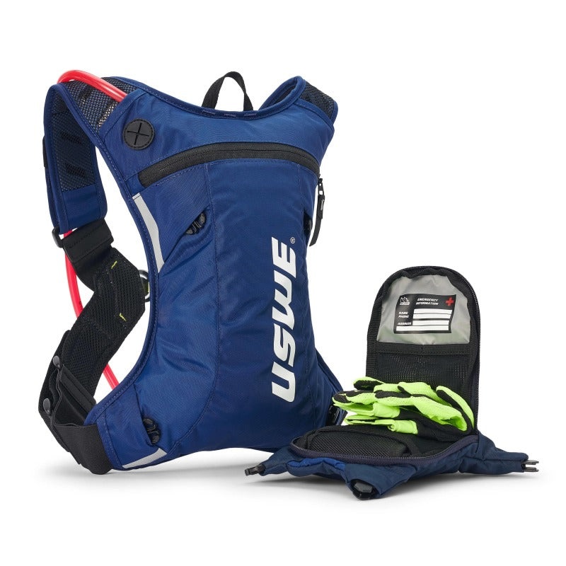 USWE Moto Hydro Hydration Pack 3L – Factory Blue