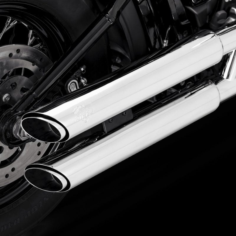 Vance & Hines 18-22 Harley Davidson Softail Twin Slash S/OS PCX Slip-On Exhaust – Chrome