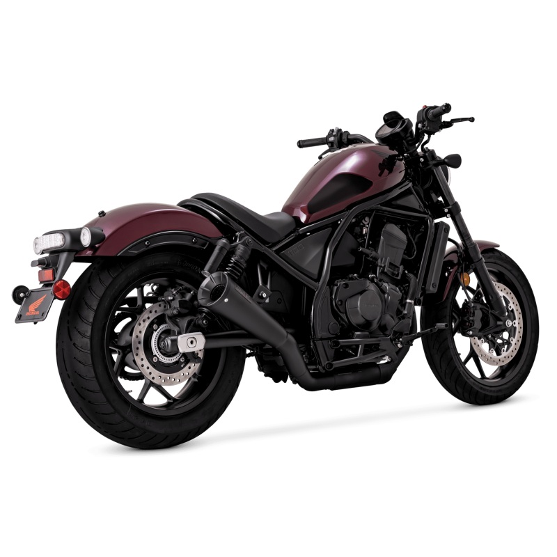 Vance & Hines HONDA 21-22 Rebel 1100 S/O Black Slip-On Exhaust