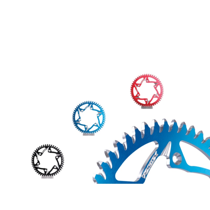 Vortex Racing Aluminum Rear Sprocket 520 43 Tooth- Hardcoat