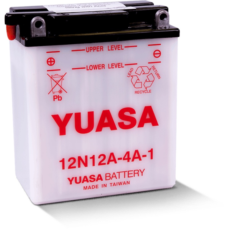 Yuasa 12N12A-4A-1 Conventional 12-Volt Battery