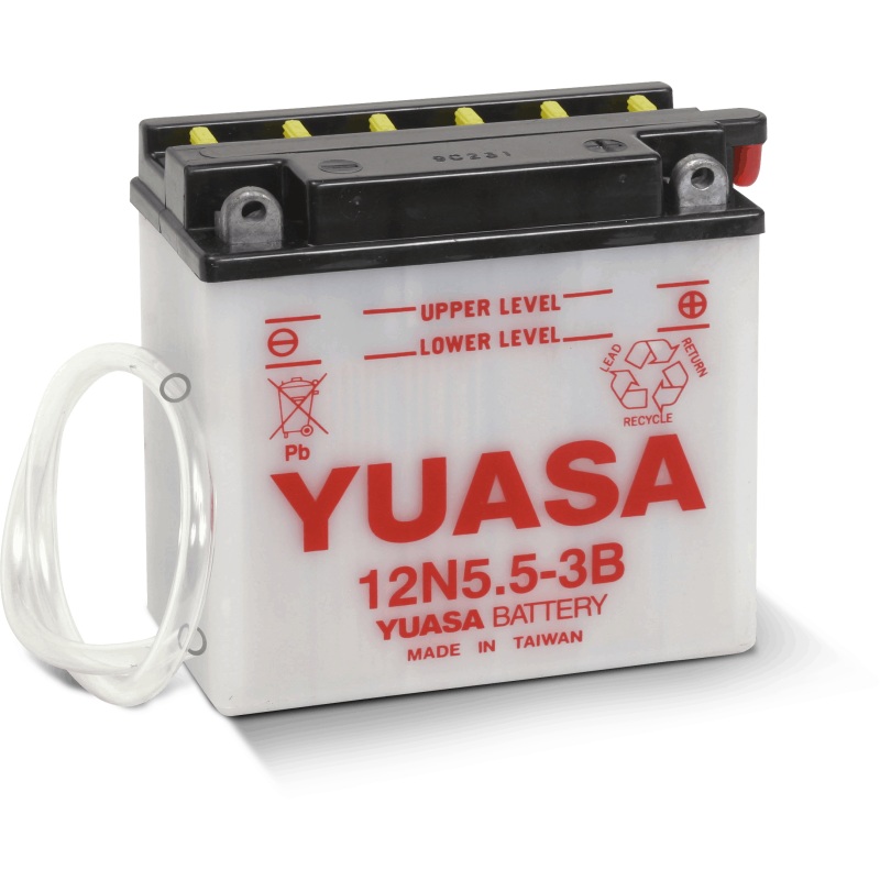 Yuasa 12N5.5-3B Conventional 12-Volt Battery