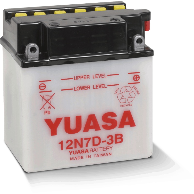 Yuasa 12N7D-3B Conventional 12-Volt Battery